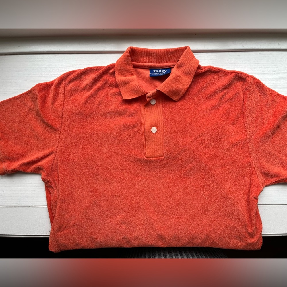 Men’s Shirt Sleeve Terry Polo